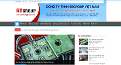 Desktop Screenshot of congtyvattuquangcao.com